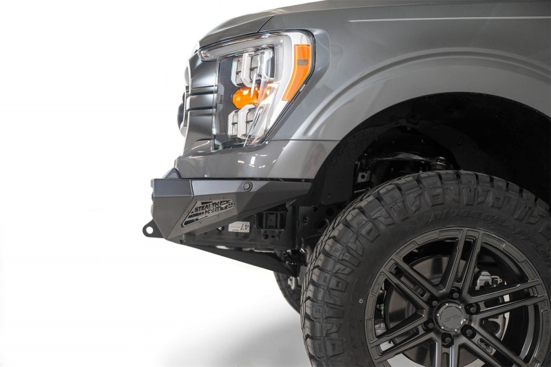 Ford F-150 Bumper - Front - Addictive Desert Designs - Stealth Fighter - Hammer Black - `21-`27